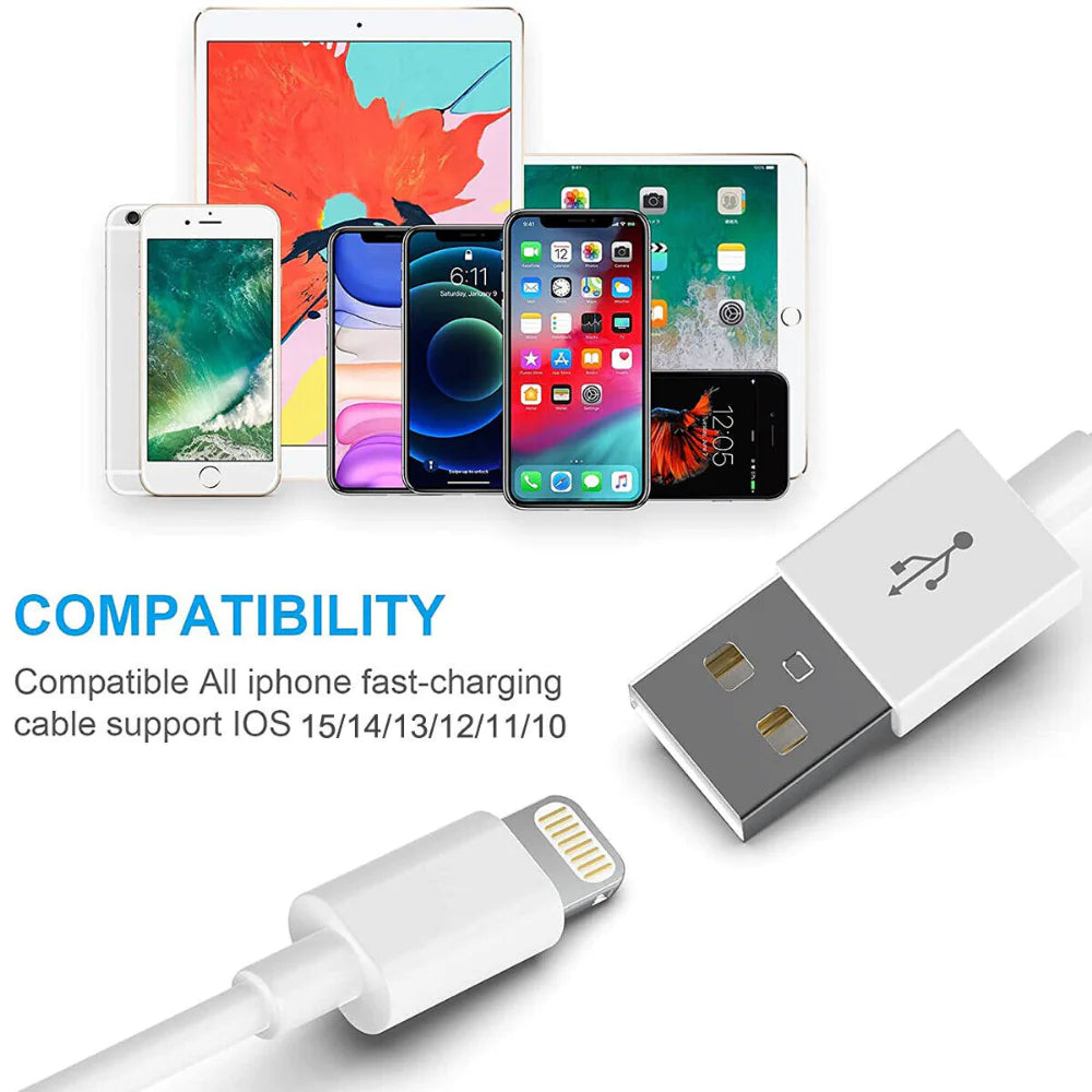 iPhone USB Dual Charger Cables