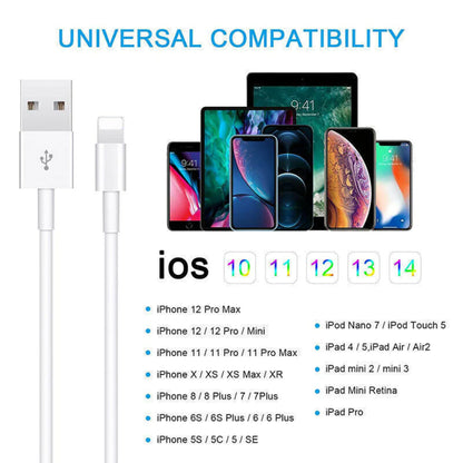 iPhone USB Dual Charger Cables
